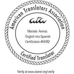 ATA Certification Stamp